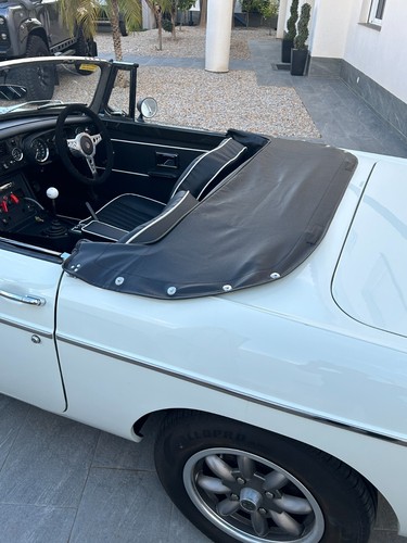 Mgb roadster hood cover - mgb,