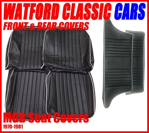 Mgb seat covers front - front, &
