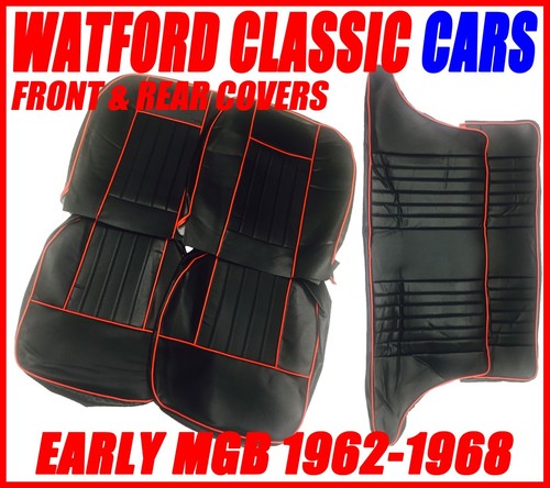 Mgb seat covers - covers, &