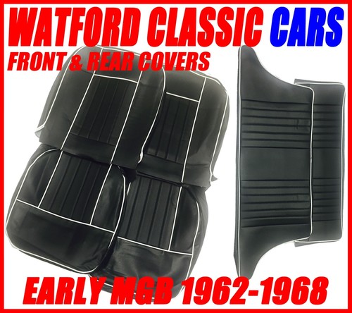 Mgb seat covers - &, rear