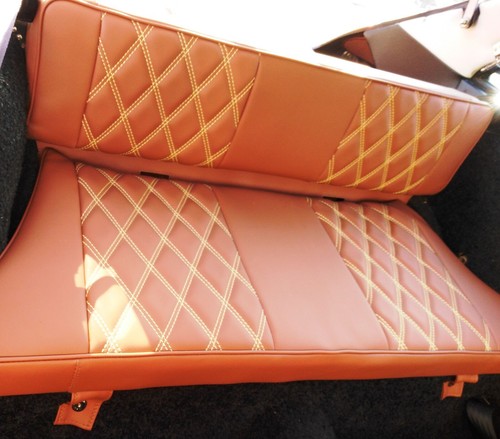 Mgb rear seat covers - mgb, gt